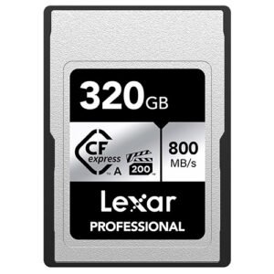 Lexar 320GB Professional CFast Type-A Memory Card Silver