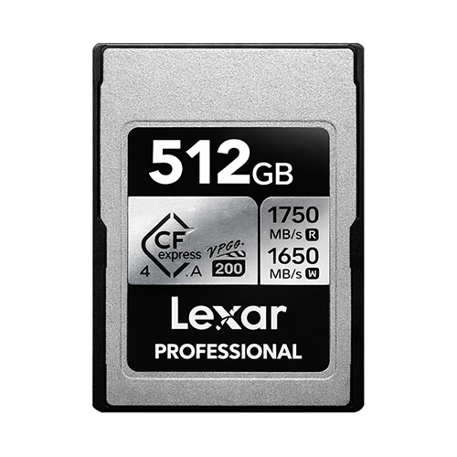 Lexar 512GB Professional CFast Type-A Memory Card